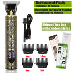Máquina de Cortar Cabelo e Barba Profissional T9 Trimmer