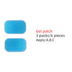 Estimulador Muscular EMS USB Recarregável – Hip Trainer e Abdominal ABS, Massageador Fitness para Emagrecimento e Modelagem Corporal