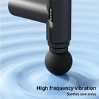 Mini Pistola de Massagem USB – Relaxamento Muscular e Alívio de Tensão