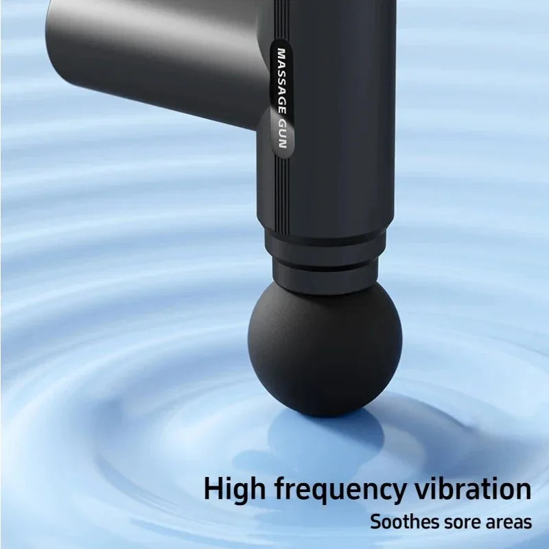 Mini Pistola de Massagem USB – Relaxamento Muscular e Alívio de Tensão