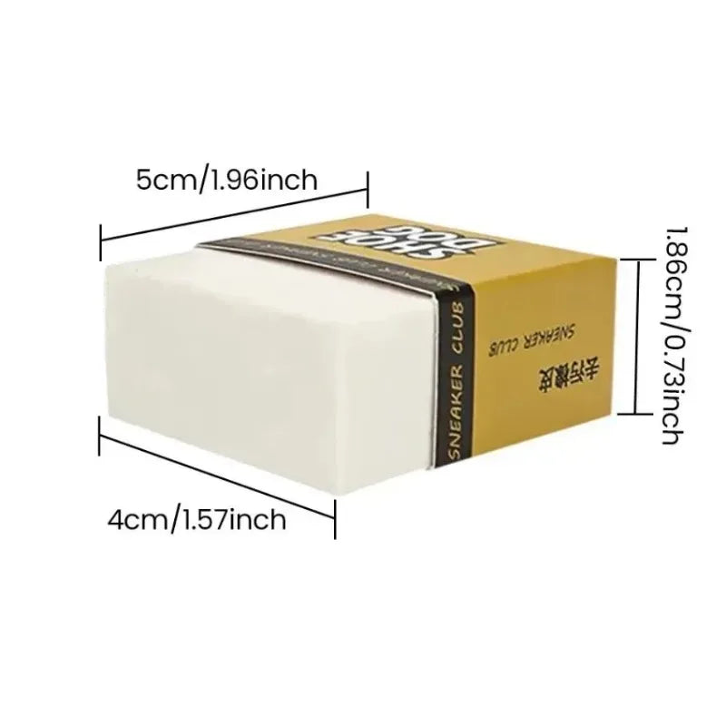 Shoe Eraser 2 em 1 – Borracha de Limpeza para Ténis, Couro e Camurça – Remove Nódoas e Sujidade dos Sapatos