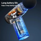 Mini Pistola de Massagem USB – Relaxamento Muscular e Alívio de Tensão