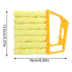 Escova de Limpeza para Persiana e Ventilação – Detalhes de Janela, Ar Condicionado e Carro – Remoção de Poeira Fácil