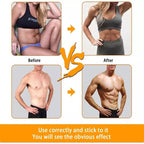 Estimulador Muscular EMS USB Recarregável – Hip Trainer e Abdominal ABS, Massageador Fitness para Emagrecimento e Modelagem Corporal