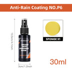 Car Glass Oil Film Remover – Brush e Esponja para Limpeza de Para-brisas