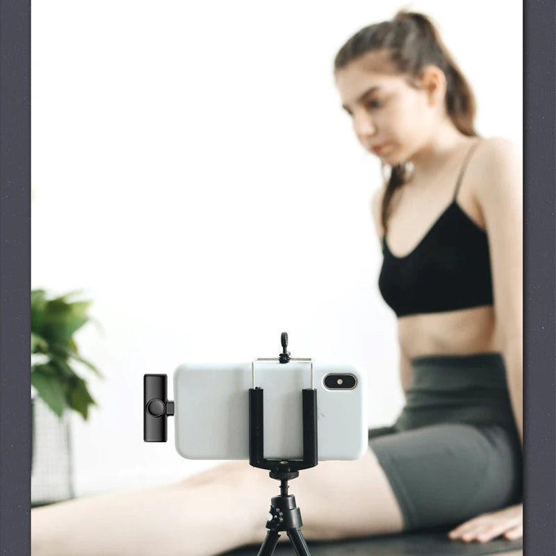 "Microfone Lavalier Profissional – Lapela para Vídeo, Entrevistas e Streaming"