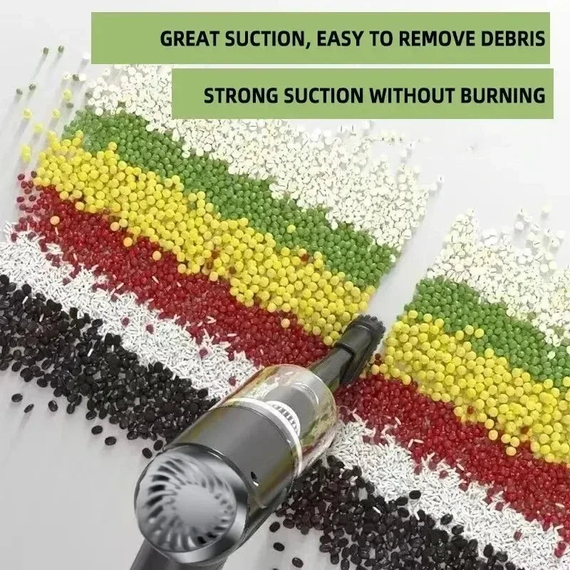 VacuumGo – Aspirador de Pó Portátil e Recarregável