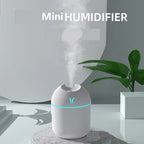 Mini Aroma Diffuser 250ml – Umidificador Silencioso com LED e Função USB